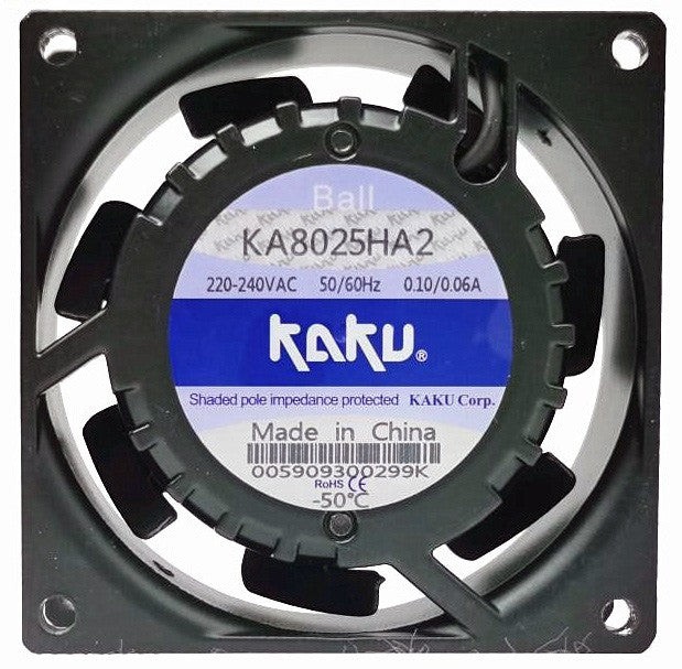KAKU KA8025HA2 220/240V 0.10/0.06A Cooling Fan KAKU KA8025HA2 220/240V 0.10/0.06A Cooling Fan